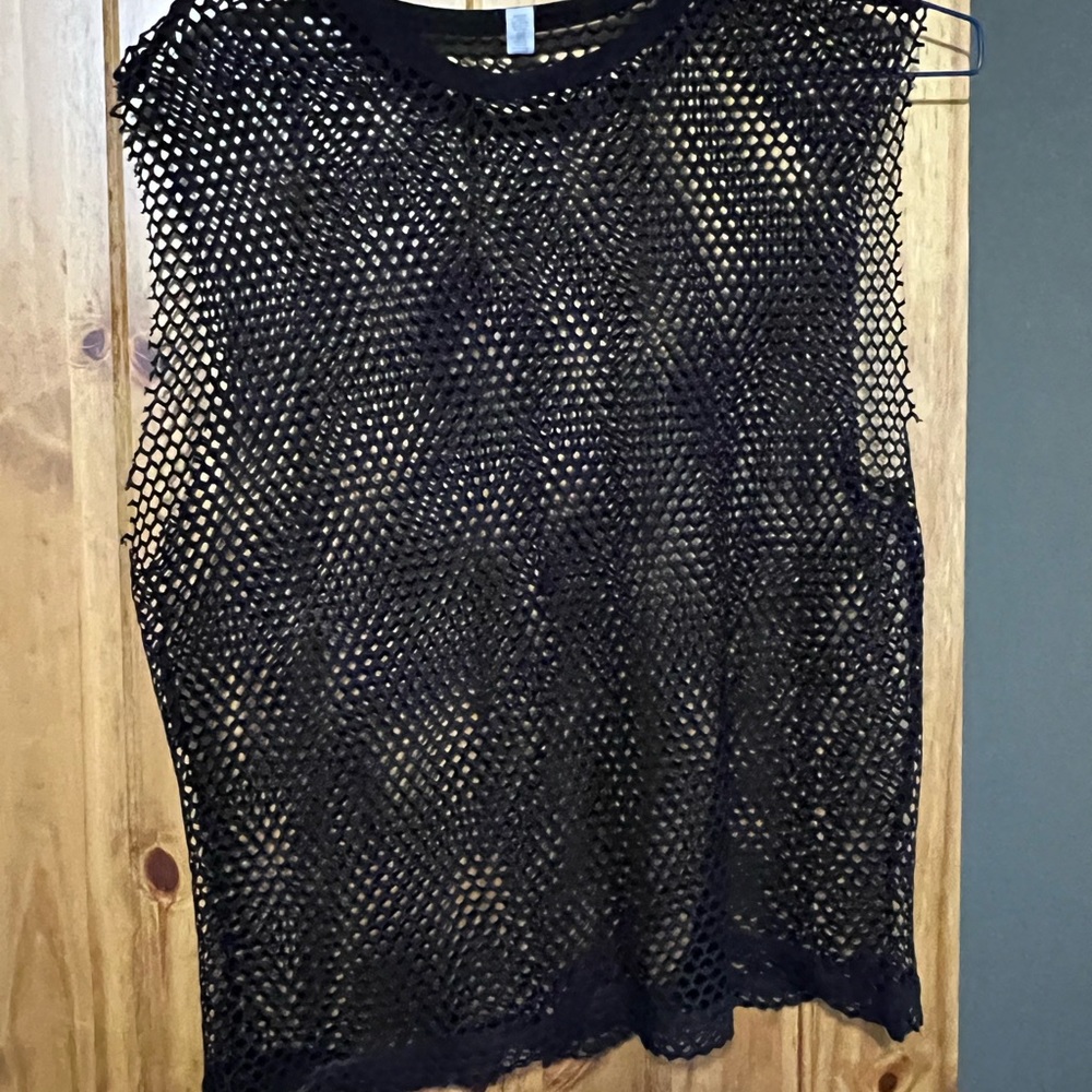 Zyia mesh swim suit cover up